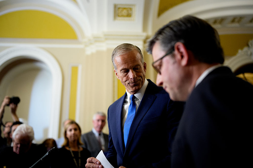 But after Senate Majority Leader John Thune and Speaker Mike Johnson sent lawmakers home Thursday for the Memorial Day recess without passing the reconciliation bill, there is shocking unanimity about who is to blame.