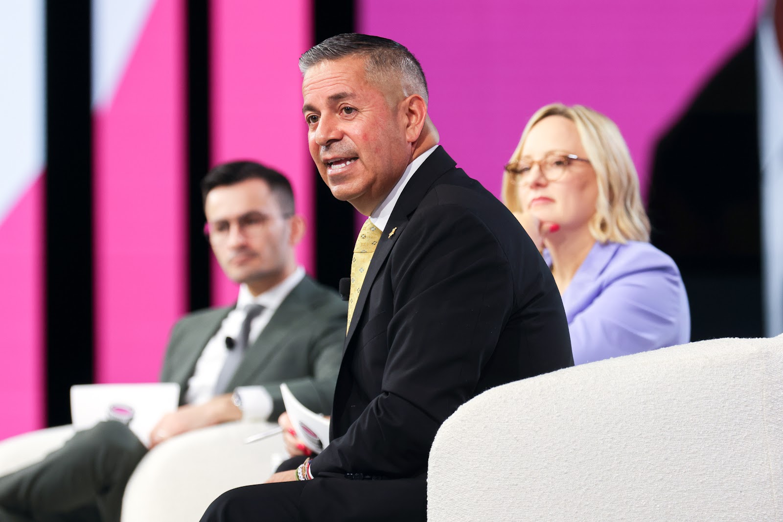 Luján also discussed the government shutdown and the tough conversations he’s had with the top Senate GOP leader.