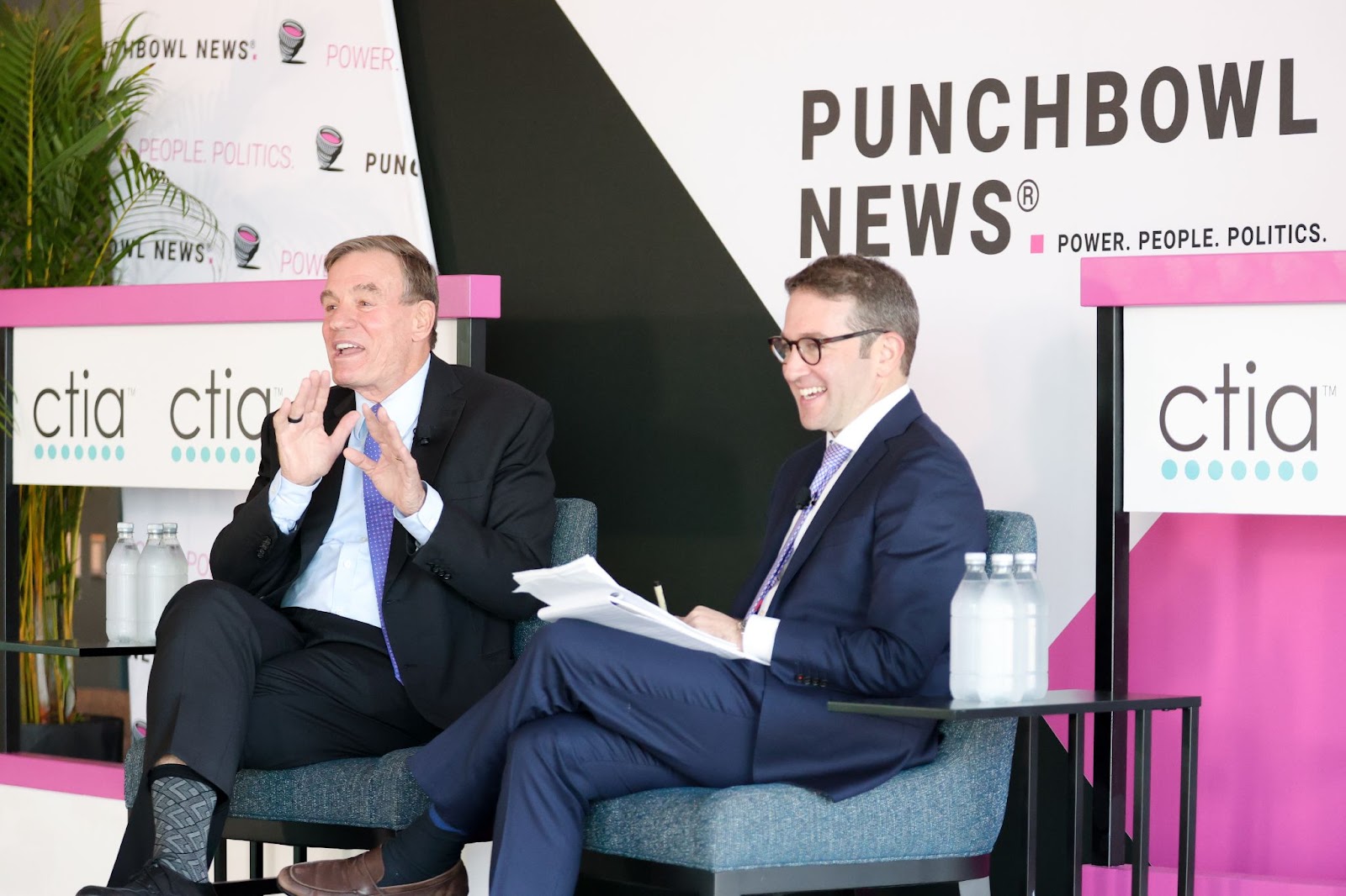 Warner was speaking at a Punchbowl News event this morning where he discussed the threats to America’s elections and the FCC’s spectrum auction authority.