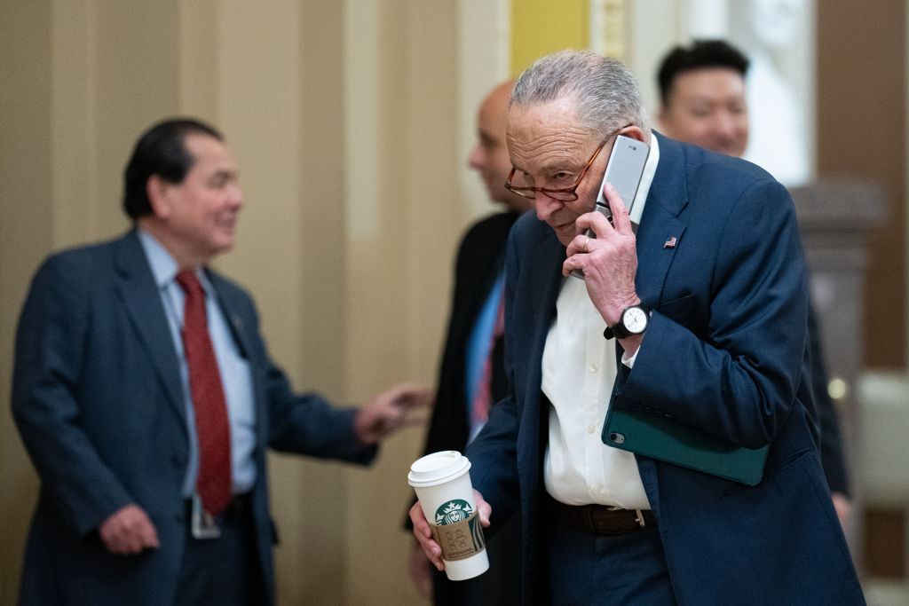 Schumer laid out in a Dear Colleague letter how Senate Democrats are using litigation, oversight, legislation and communication to push back against Trump.