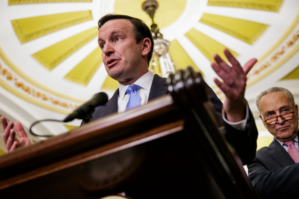 Sen. Murphy vowed to force votes on U.S. weapons sales to two Middle East nations amid reports Trump is poised to accept a jet from the Qatari government.