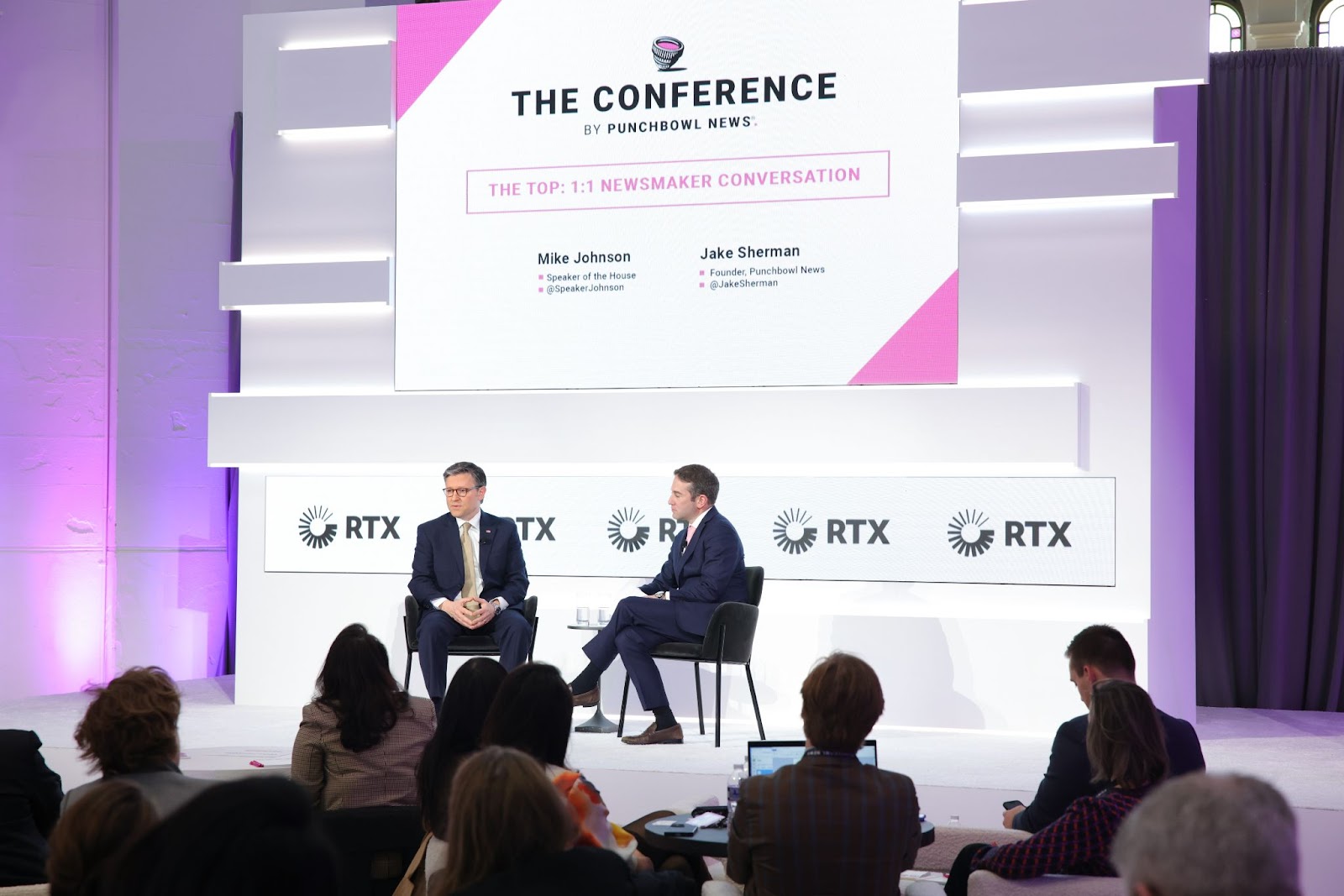 Johnson said he tries to “coordinate as closely as possible” with Musk on how DOGE can work with Congress to make the government more efficient.