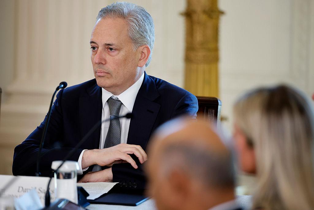 Sacks on Tuesday slammed the idea of imposing stiff legal liability requirements on tech companies concerning the use of their products by young people.