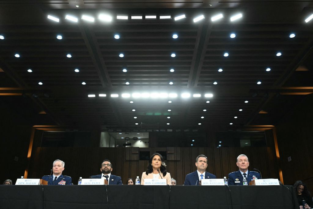 Top intelligence officials defended their use of the messaging app Signal for communications related to Middle East air strikes earlier this month.