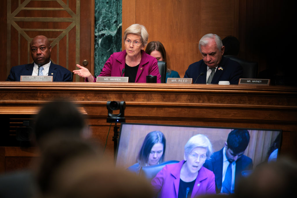 Paul Atkins, the Trump administration nominee to lead the Securities and Exchange Commission, experienced the most scrutiny of the day.