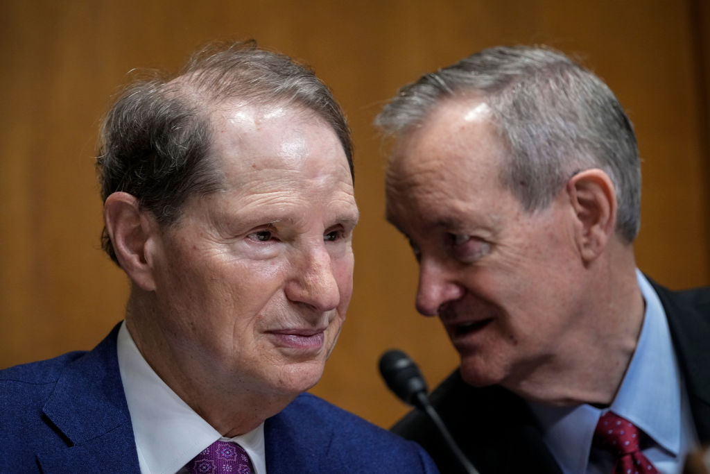 Finance Chair Ron Wyden and Senate Finance Committee top Republican Mike Crapo