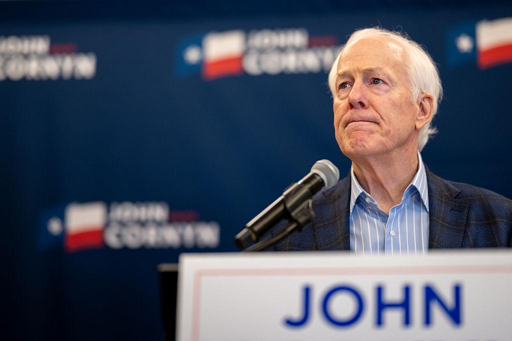 Senate Republicans spent $77M to buy themselves a runoff in Texas. Cornyn edged out Paxton — barely, with Hunt coming in distant third.