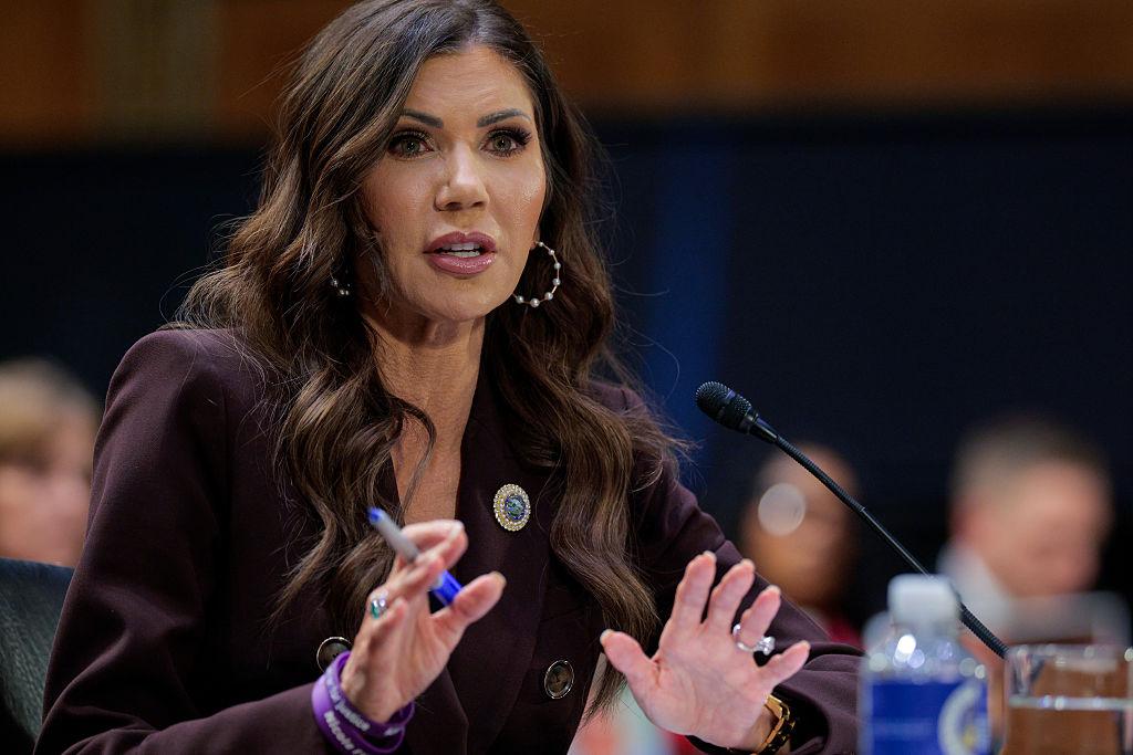 Republican senators, including Senate Majority Leader John Thune, very pointedly declined to offer support for Noem.
