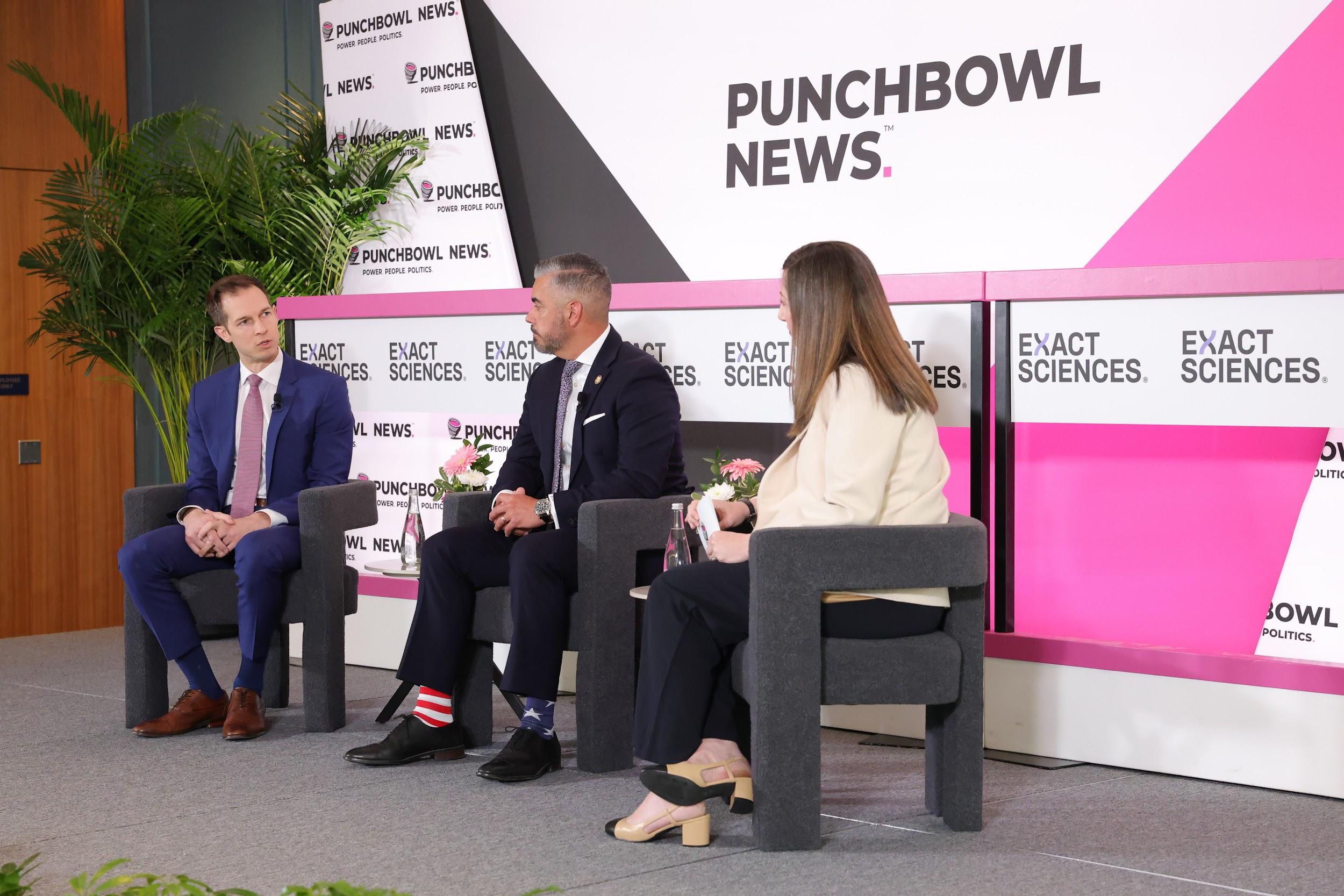 Reps. Juan Ciscomani and Jake Auchincloss said funding cancer research and screening is a bipartisan issue and urged Congress to make those services more accessible to veterans.