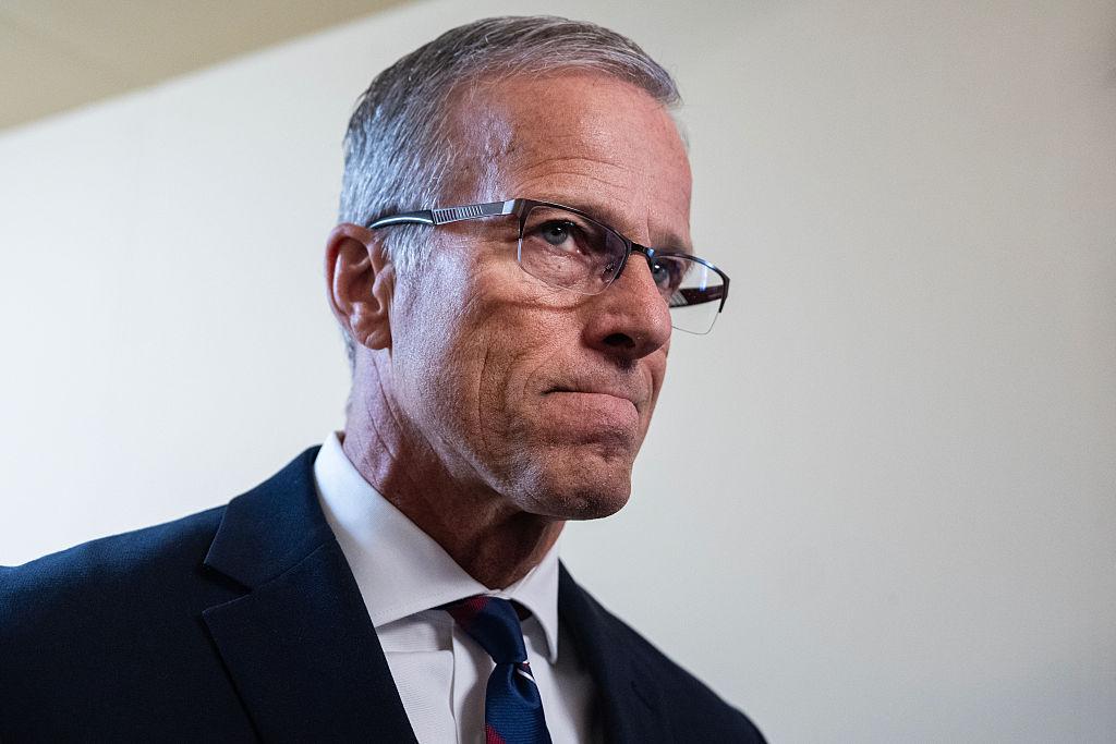 Thune returned to the Capitol on Monday afternoon and made news on several fronts — Department of Homeland Security funding, reconciliation, the war in Iran and more.
