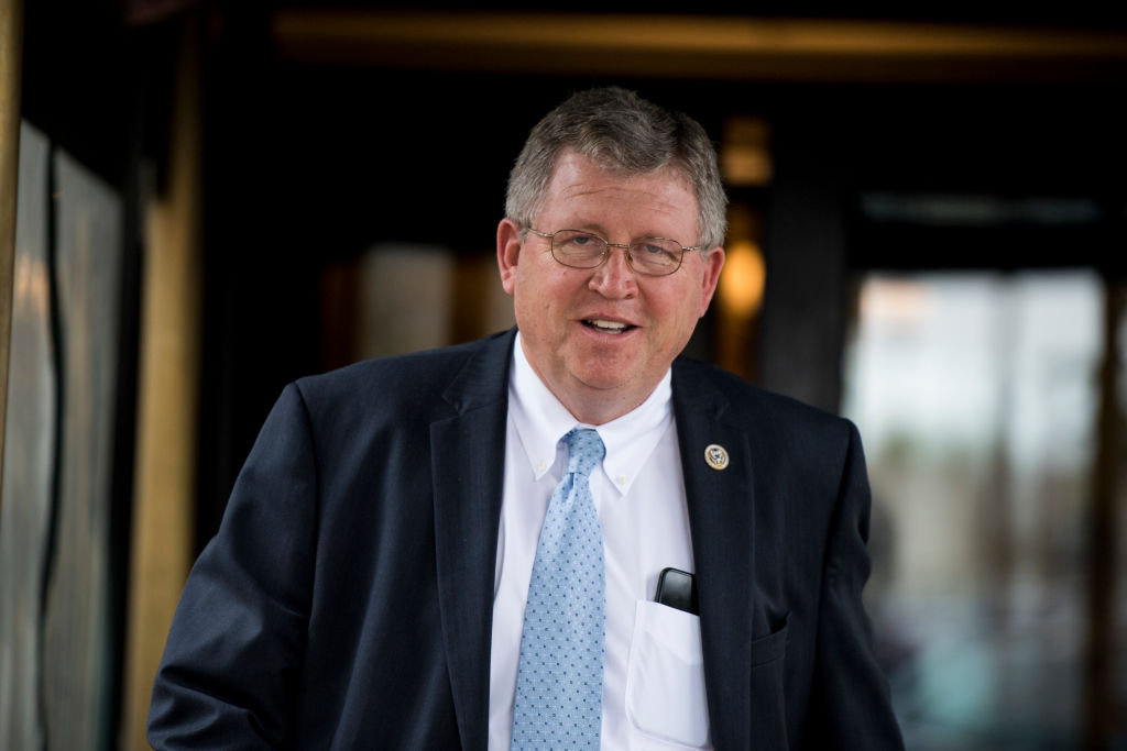 Rep. Frank Lucas is in the running to succeed Rep. Patrick McHenry to hold the HFSC gavel.