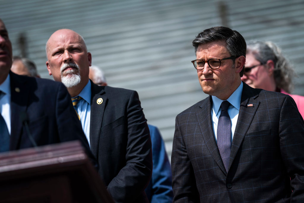 Speaker Mike Johnson and Rep. Chip Roy