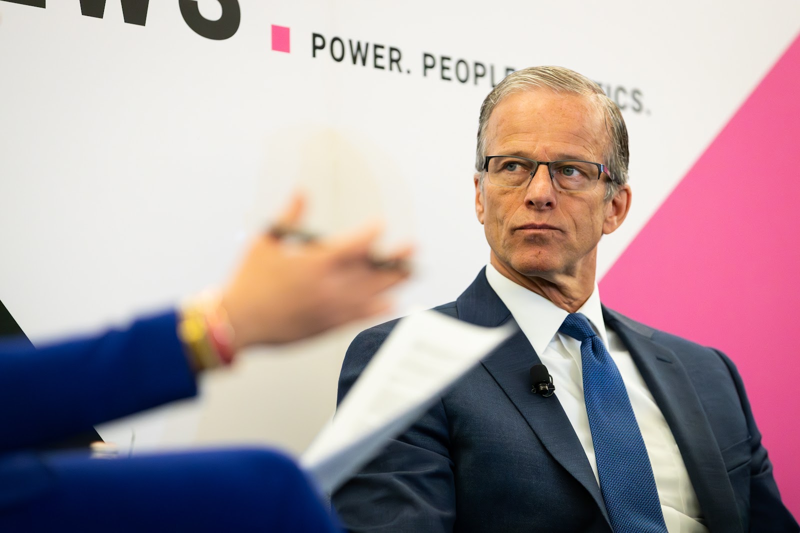 Senate Majority Leader John Thune joined us at our Townhouse HQ for the second installment of Punchbowl News’ Fly Out Day series.