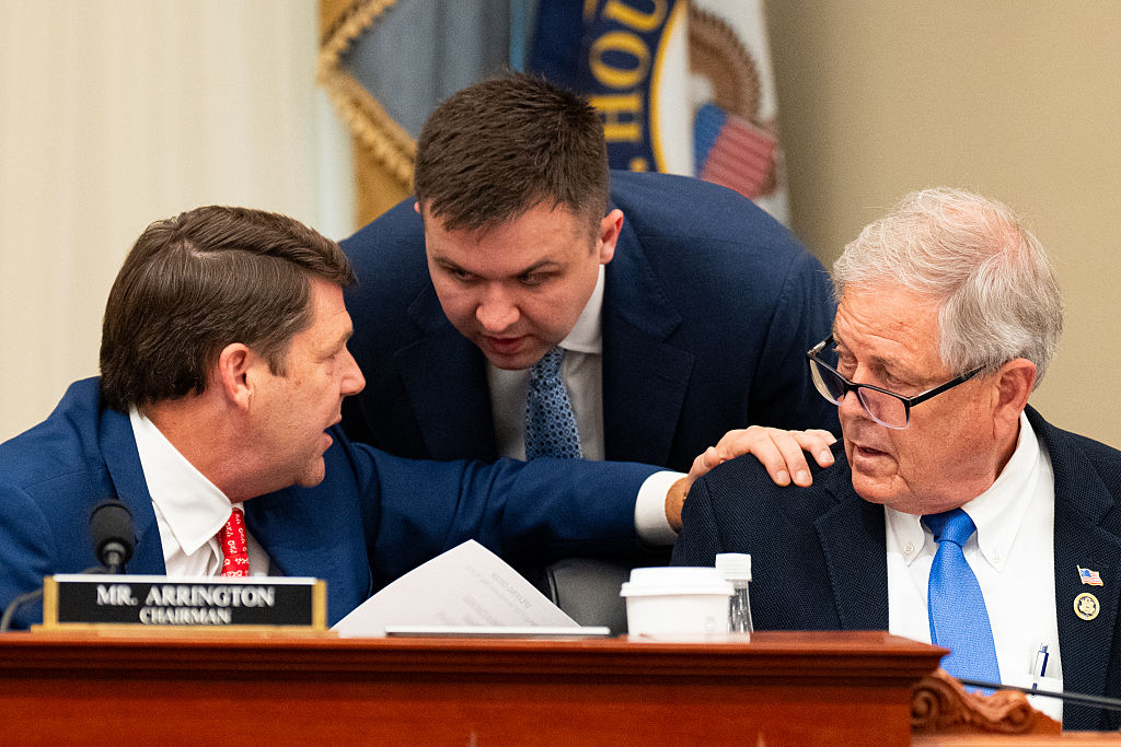 Johnson planned to bring the bill to the House Rules Committee Monday in advance of a floor vote next week. That timeline is in doubt now.