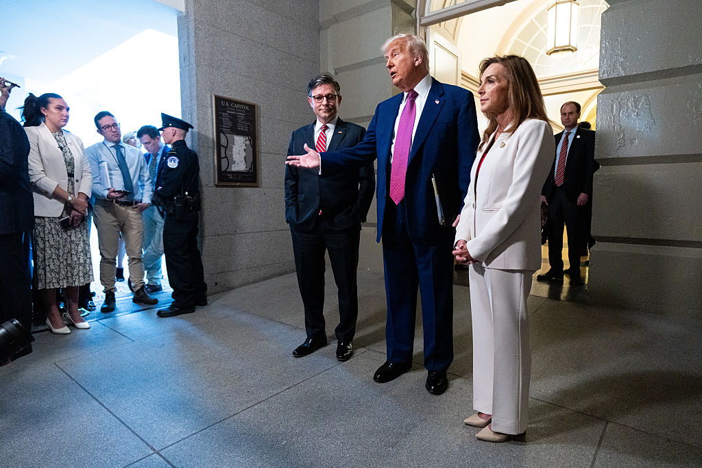 Trump abruptly shifted this morning, throwing blue-state Republicans under the bus and telling them to take the deal Johnson offered Monday night.