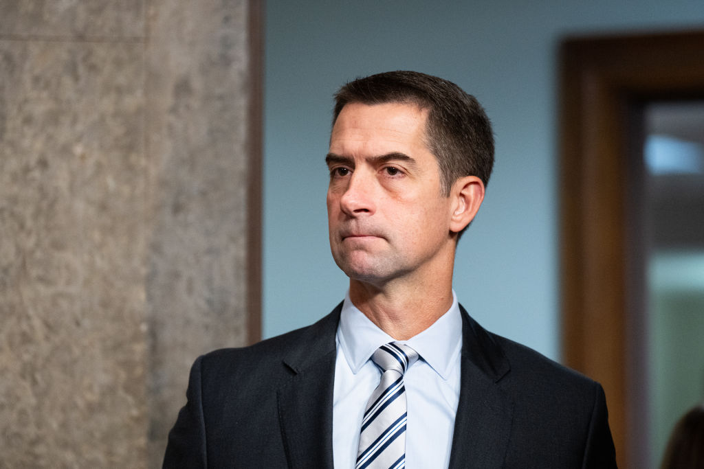 Sen. Tom Cotton is pressing Pete Hegseth to immediately change Pentagon policies that allow non-U.S. citizens to access the department’s computer systems.