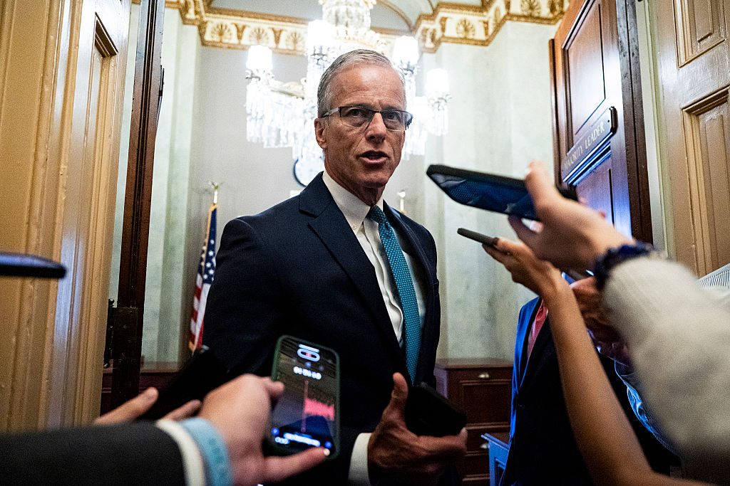 Thune is now floating Democratic-authored proposals that would allow Senate Republicans to confirm Trump’s nominees more quickly.
