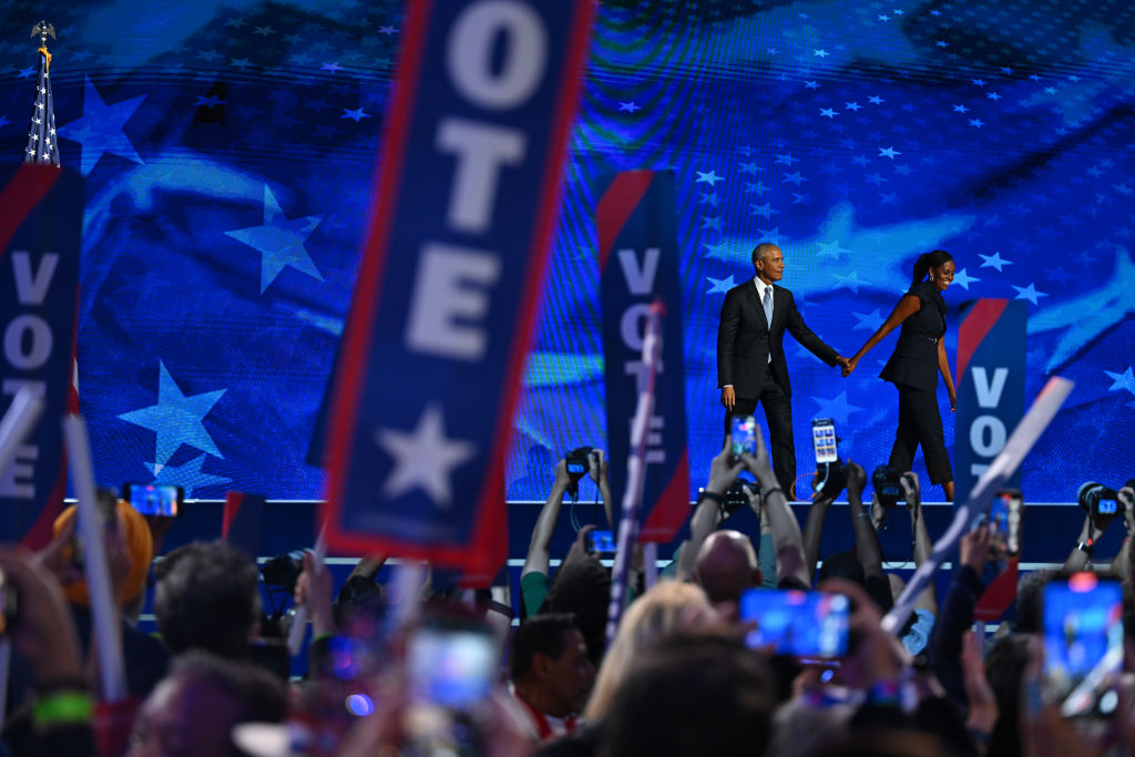 Former First Lady Michelle Obama and Second Gentleman Doug Emhoff also had prime-time speeches that were electric at times