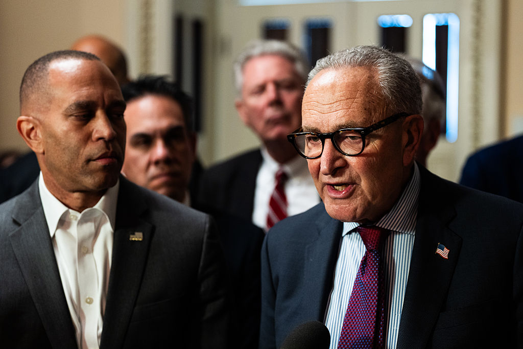 Schumer and Jeffries are expected to release a counterproposal to Republicans’ Nov. 21 continuing resolution as soon as this evening.