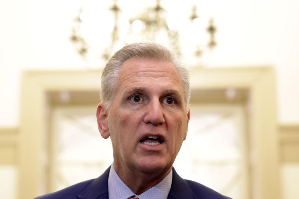 Kevin McCarthy in the Capitol