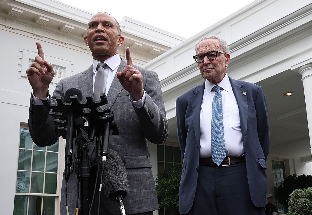 Top congressional leaders emerged from a meeting with Trump today without a deal to keep the federal government open beyond Tuesday night.