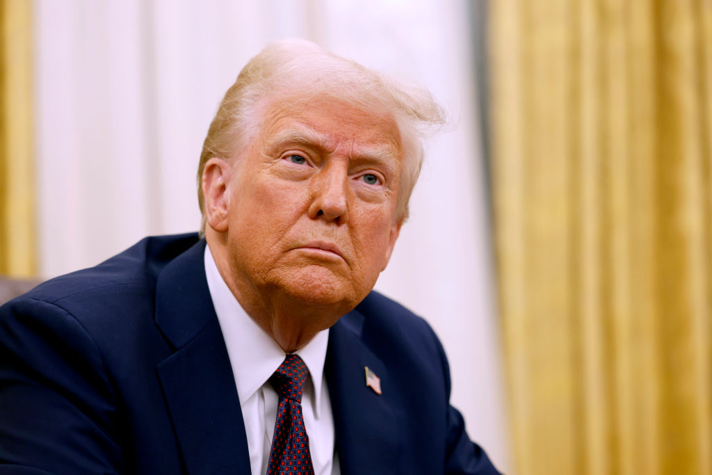 President Donald Trump on Wednesday formalized the 25% "cut" the U.S. government will receive on sales of Nvidia and AMD artificial intelligence chips to China. 