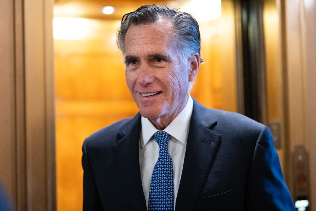 Romney said in no uncertain terms Tuesday that he doesn’t believe there is a basis to impeach Homeland Security Secretary Alejandro Mayorkas.