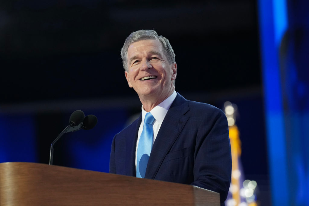 The Senate Leadership Fund is launching a digital ad blitz against former North Carolina Gov. Roy Cooper as the Democrat readies a Senate run.