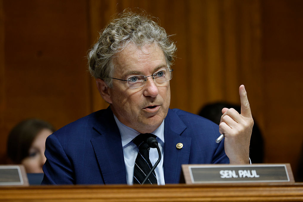 Sen. Rand Paul said he’d block attempts by leaders to reauthorize a liability shield companies rely on when sharing cyberthreat data with the government.