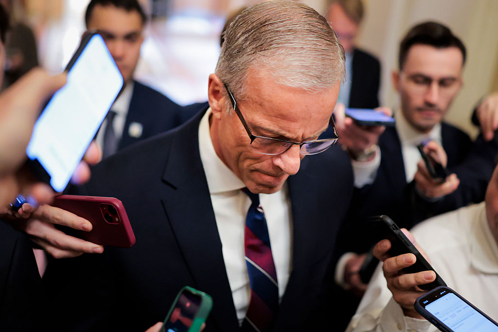 Senate Majority Leader John Thune is under increasing pressure over FISA, reconciliation and the SAVE America Act.