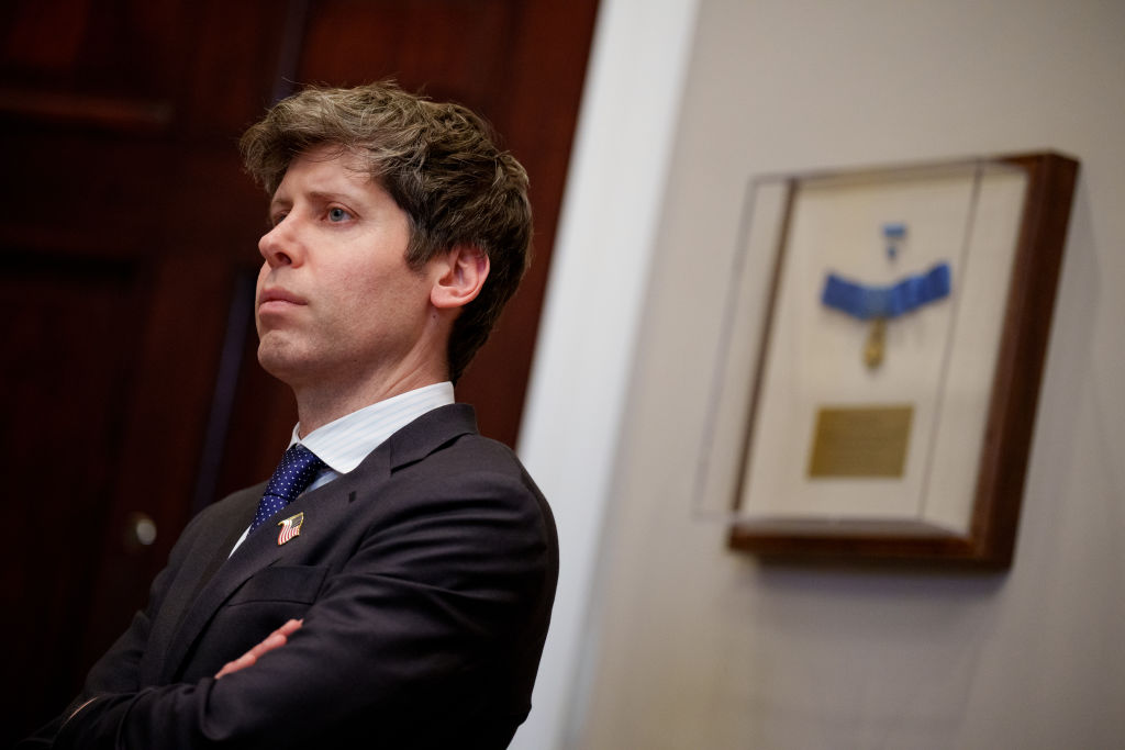 OpenAI CEO Sam Altman visited the Hill on Wednesday as his company called on Congress to subject the most powerful artificial intelligence models to mandatory risk evaluations.