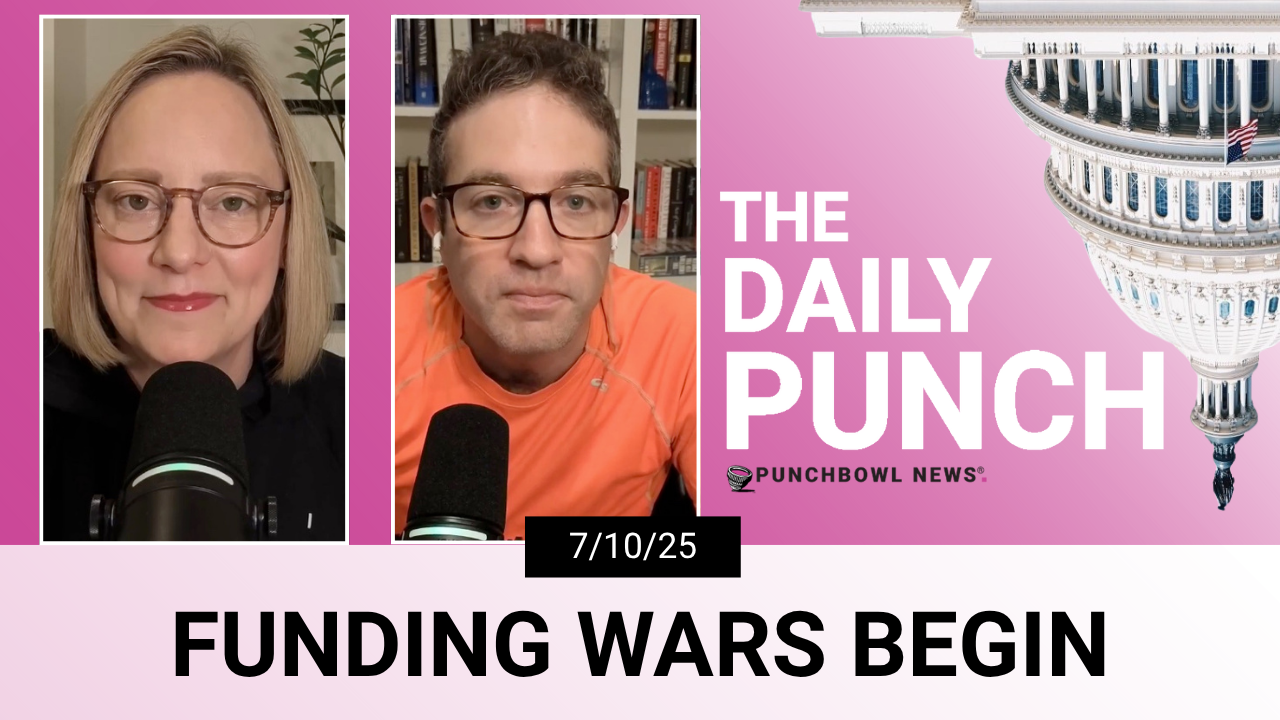 T-minus 82 days until the government-funding deadline and the appropriations process is getting messy. Anna and Jake discuss the latest developments. 