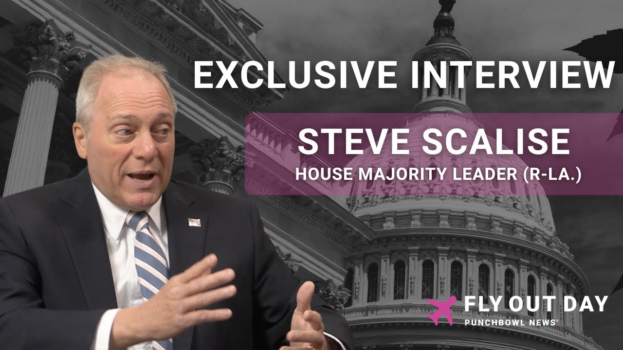 House Majority Leader Steve Scalise (R-La.) joins Anna and Jake at the Punchbowl News Townhouse to take us inside the government shutdown, now on its 16th day.