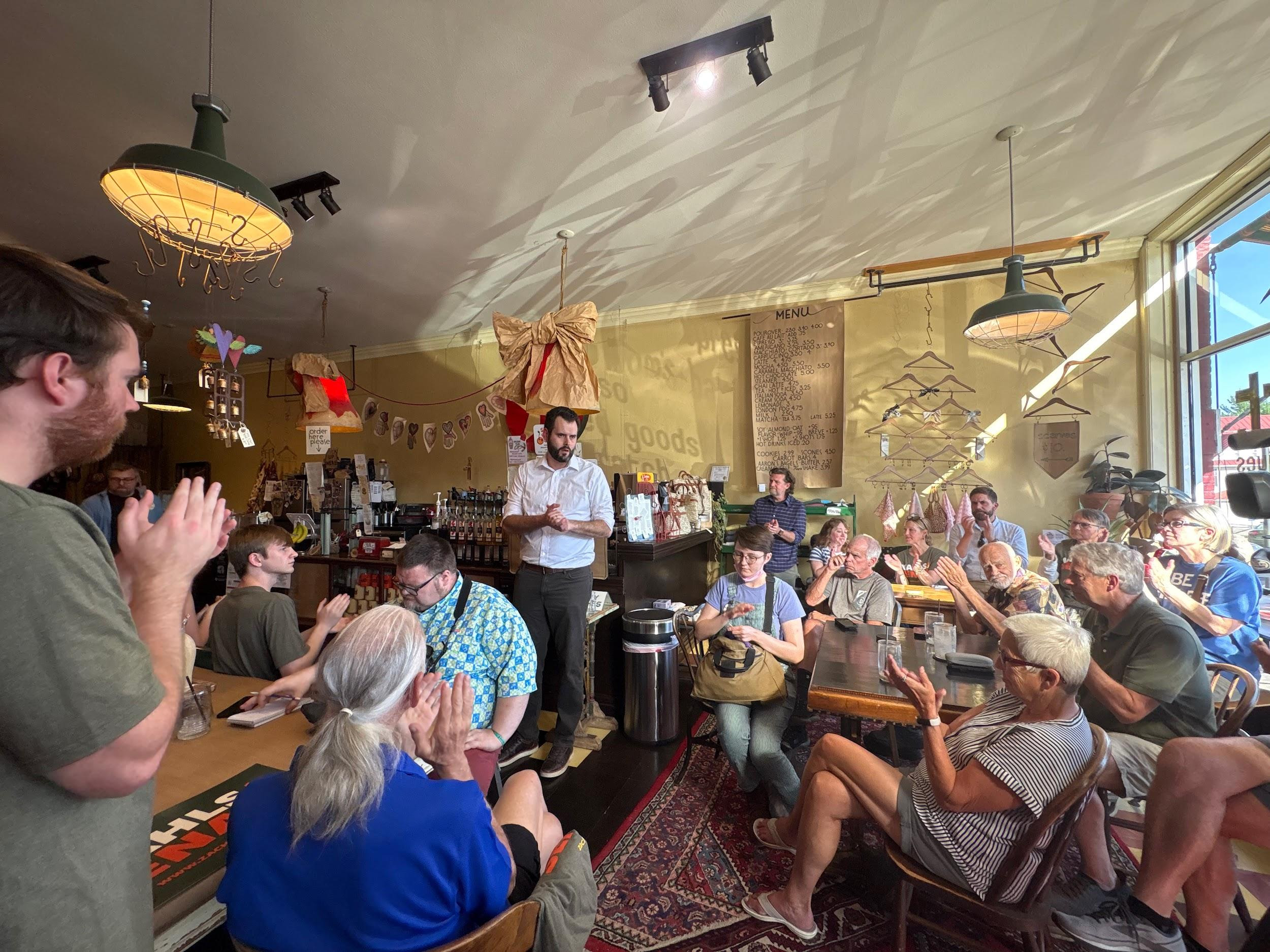 Wahls is spending the closing stretch of the Iowa Senate Democratic primary railing against the $10 million-plus in ads spent to boost his opponent.